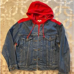 Levi’s Adult Trucker Jean Hoodie Jacket